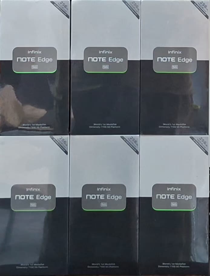 Infinix Note Edge 5G 8GB 256GB — available at Mobile City, Faisal Hills Taxila