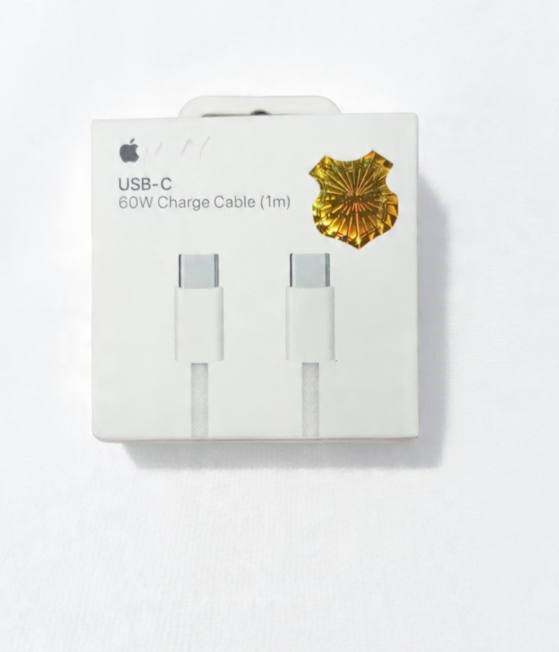 USB-C 60W Charge Cable(1m) — available at Haider Mobiles & computer Accessories , B-17 Islamabad