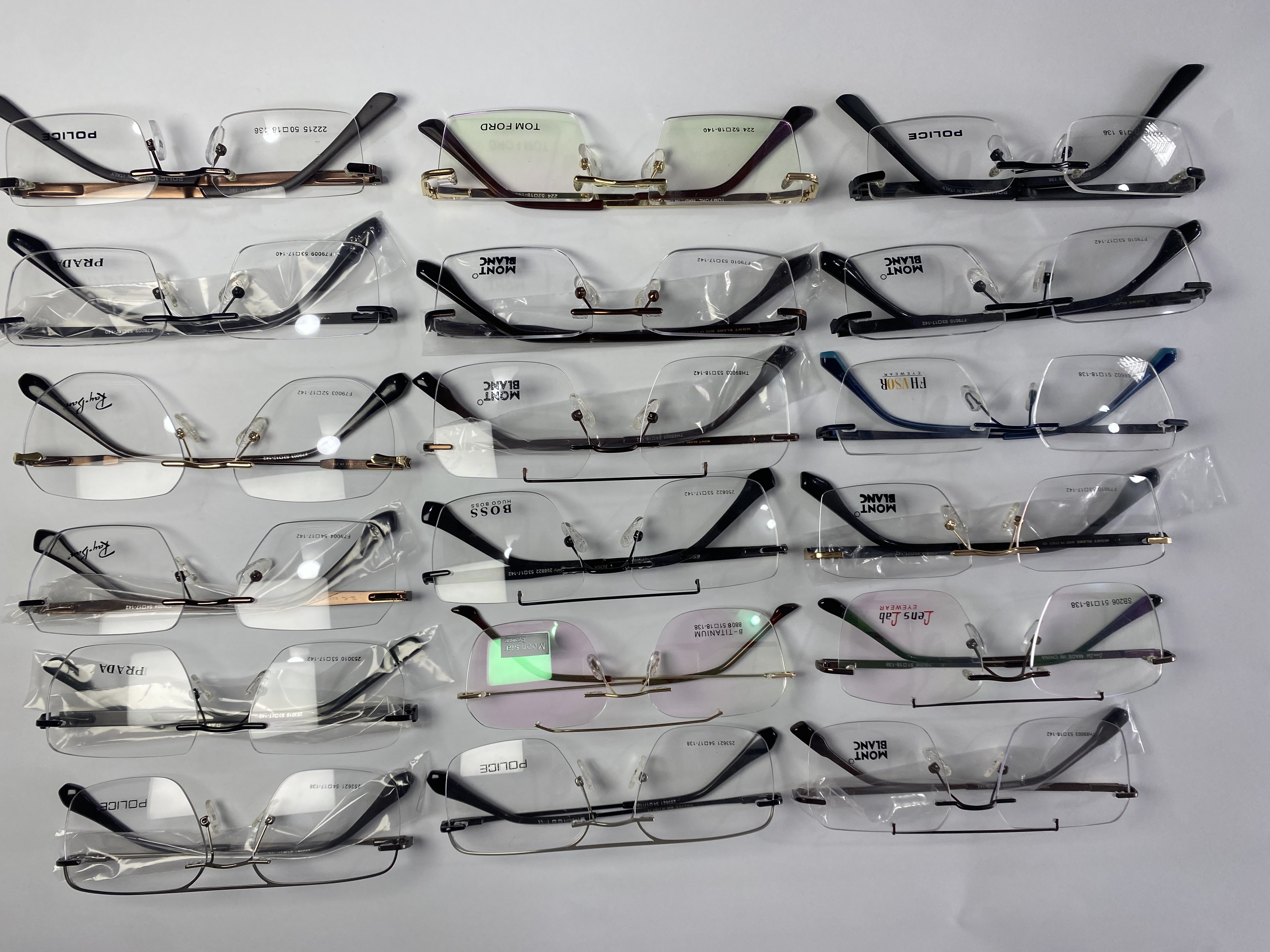Premium Rimless Titanium Eyeglass Frames for Men & Women | Lightweight Prescription Optical Glasses — available at Ahmad Optical , B-17 Islamabad