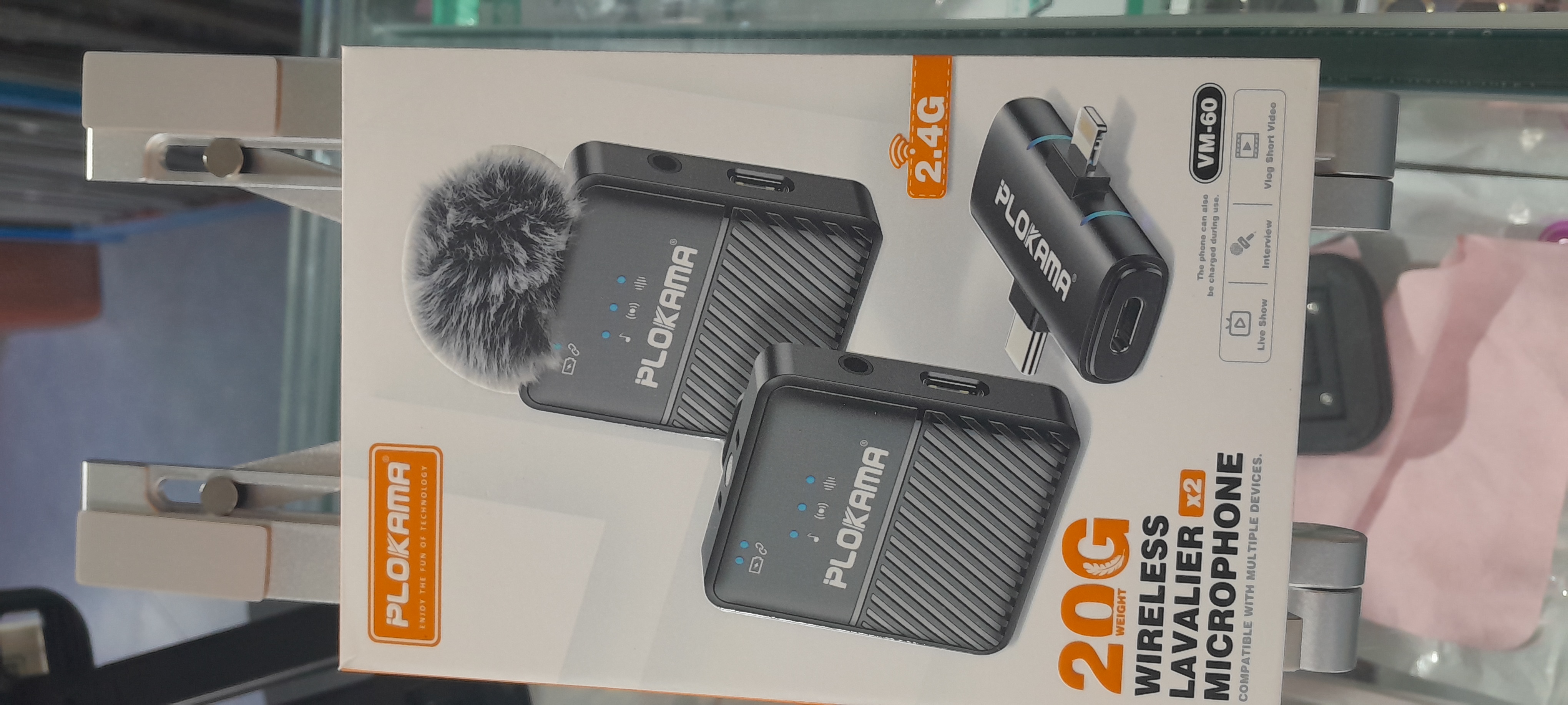 Color mic plokama  — available at One stop grocery mobile accessories , B-17 Islamabad