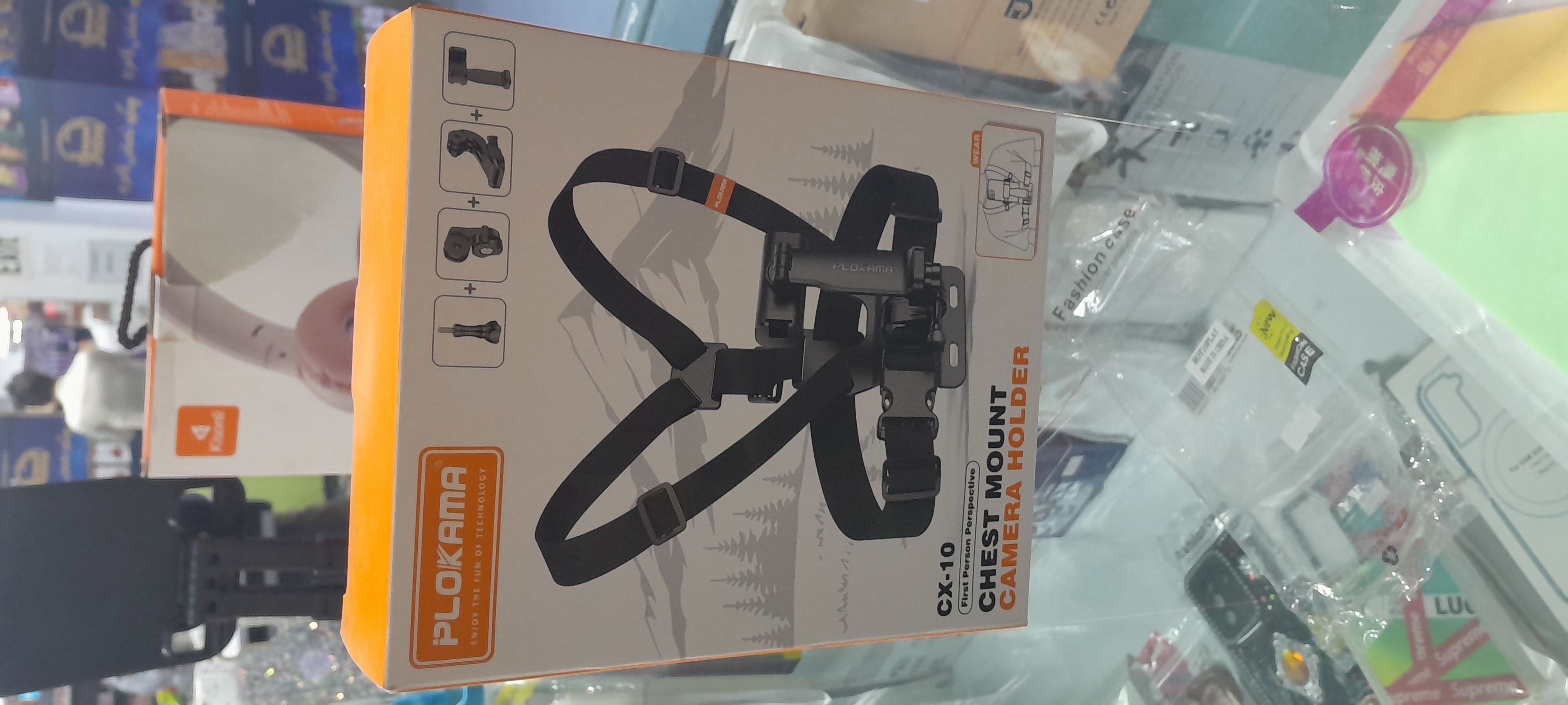 Plokama chest stand — available at One stop grocery mobile accessories , B-17 Islamabad