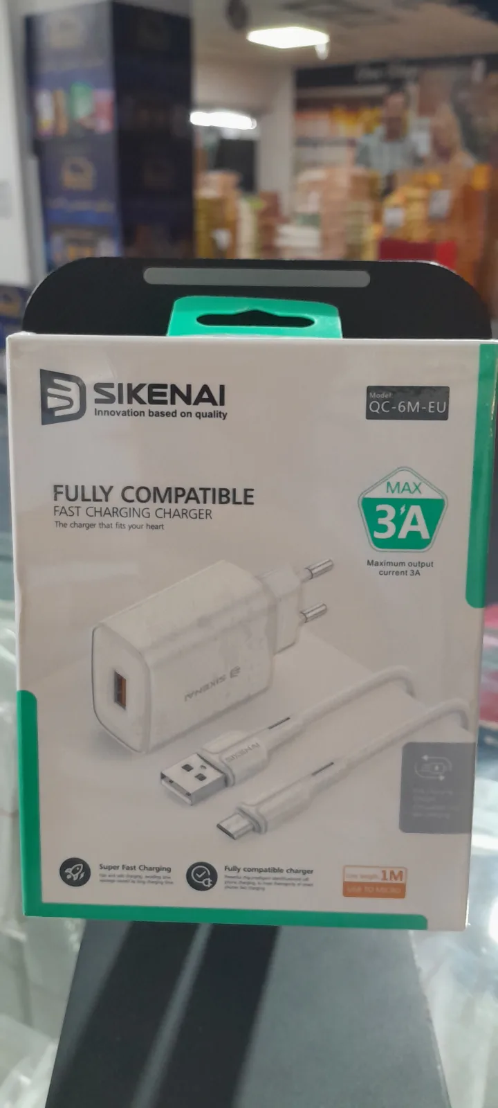 Sekenai Android chager  — available at One stop grocery mobile accessories , B-17 Islamabad