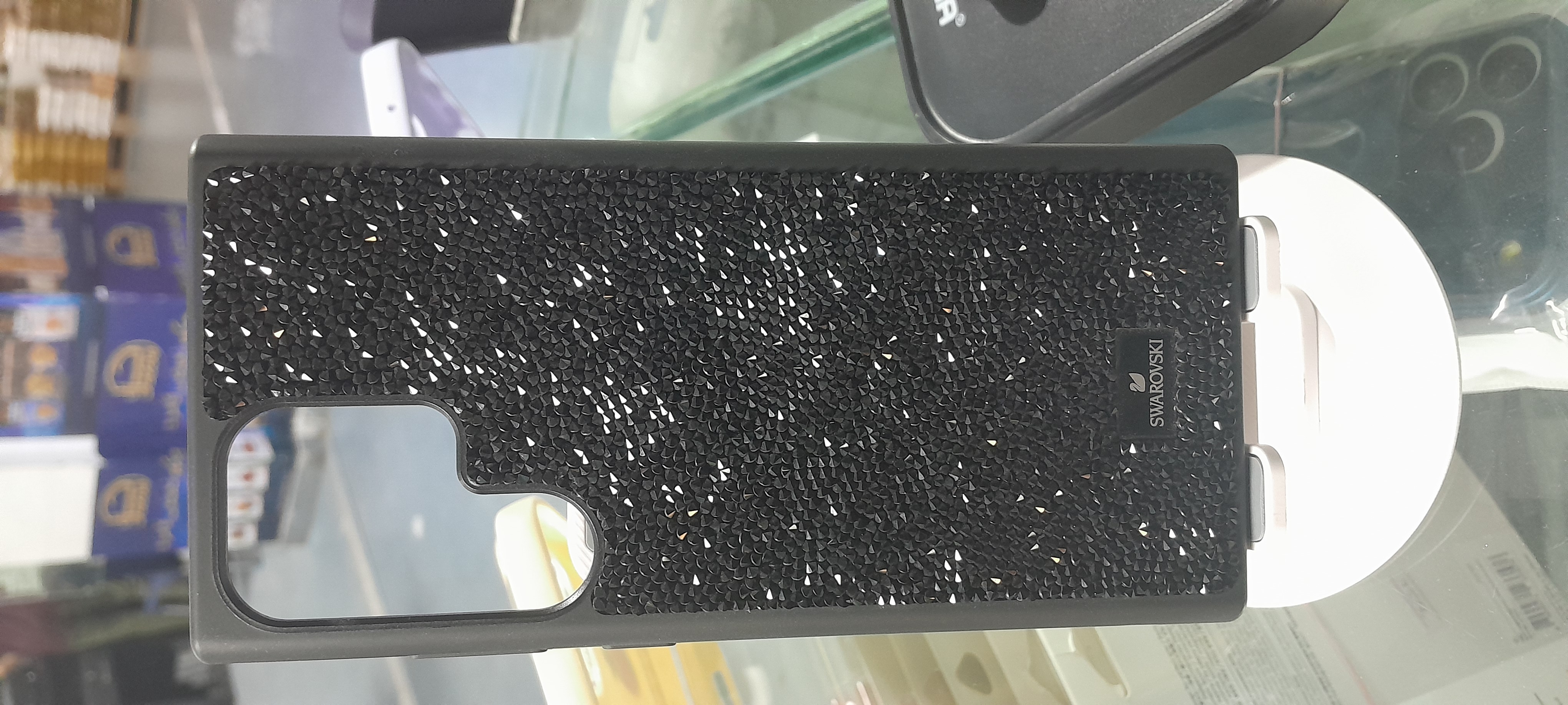 S23ultra swerovski case orignal — available at One stop grocery mobile accessories , B-17 Islamabad